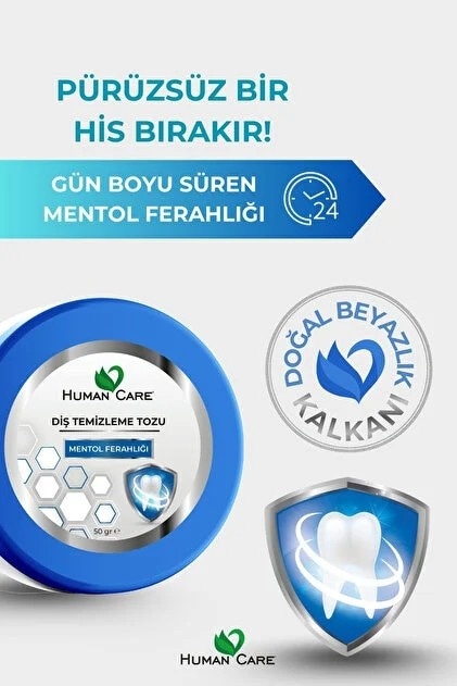 Humana Care Dıs Temızleme Tozu 50 Gr Menthol