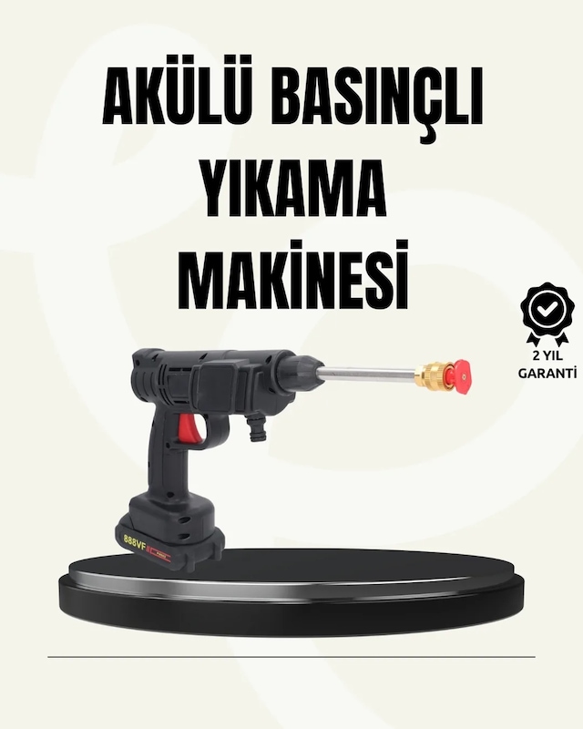 Tek Bataryalı 48v Şarjlı Basınçlı Yıkama Makinesi Diğer