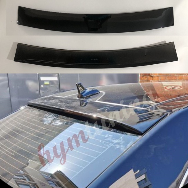 Mercedes E Serisi W212 Cam Üstü Spoyler, Parlak Siyah, Plastik