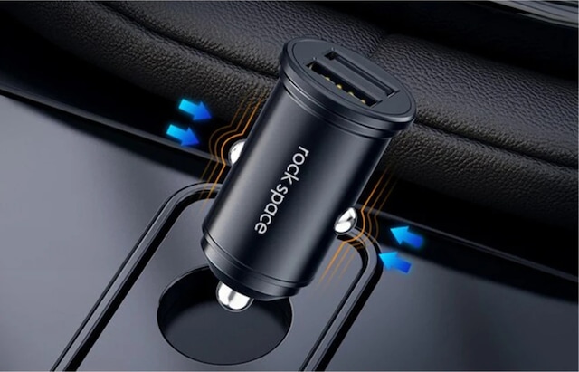 C304 24w 4.8a Dual Usb Hızlı Araç Şarj Cihazı Siyah