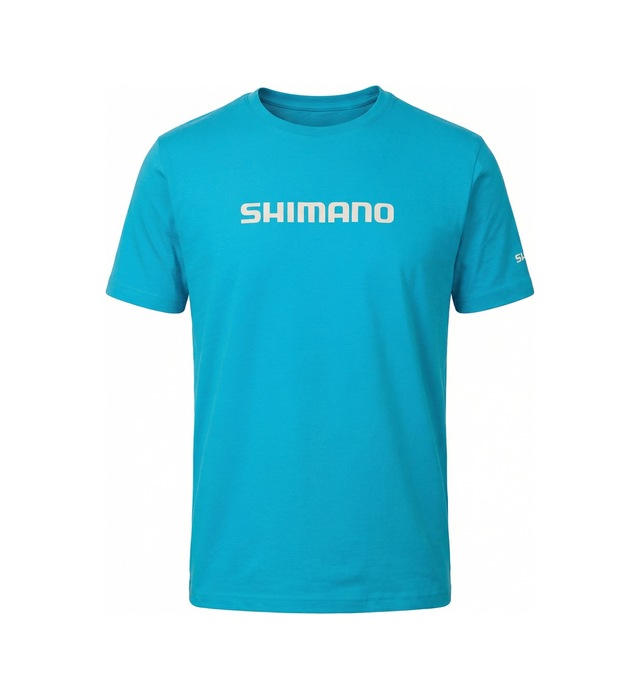 Shimano Blue Sea Bass T-shirt - Mavi