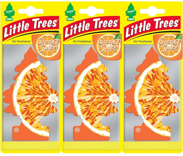 Little Trees Oto Kokusu 3'Lü Portakal