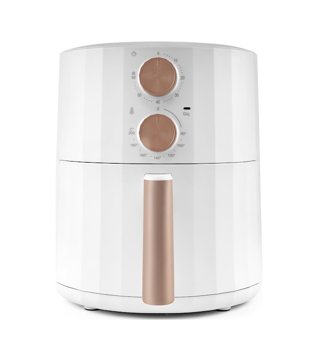Simfer 6706 5.5Litre Airfry Silent Pro Mekanik Beyaz
