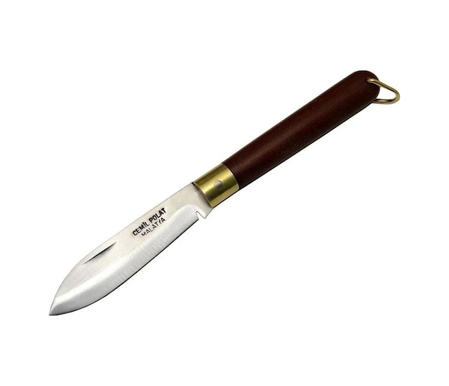 Malatya Beydağı Tk 18 Kahverengi Kamp Çakı 18cm - Manuel, Fiber Sap