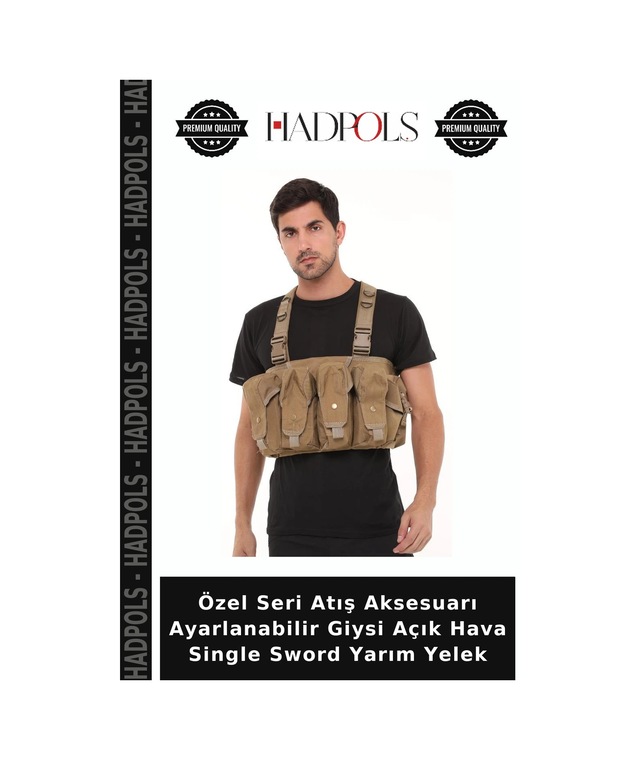 Hadpols Özel Seri Atış Aksesuarı Ayarlanabilir Giysi Açık Hava Single Sword Yarım Yelek Çok Renkli