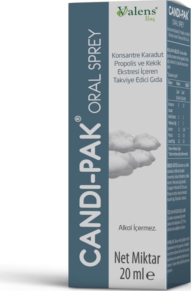Candi-Pak Ağız Bakım Spreyi 20 ML