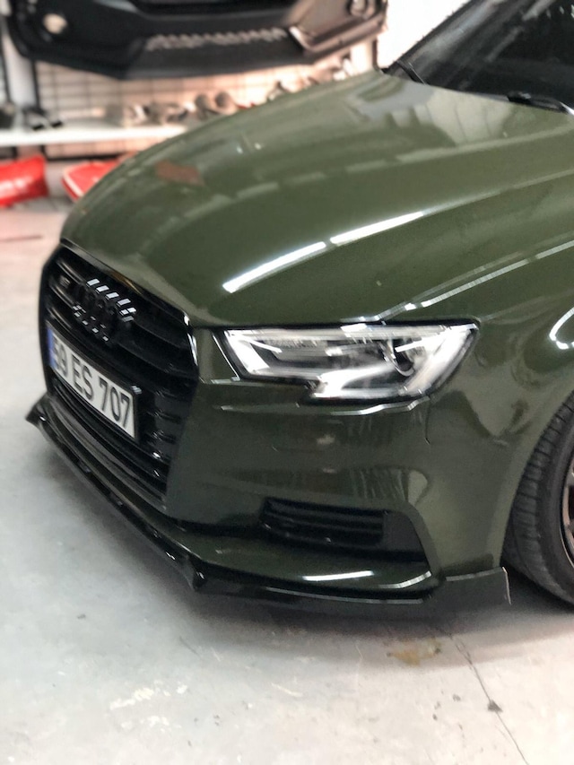 Audi A3 Lip 2013-2016 8v Hb Sedan Ön Lip Piano Black