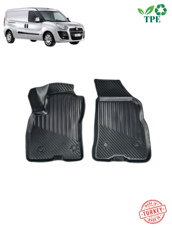 Fiat Doblo Panelvan Havuzlu Oto Paspas Kapalı Kasa Ön İki Parça