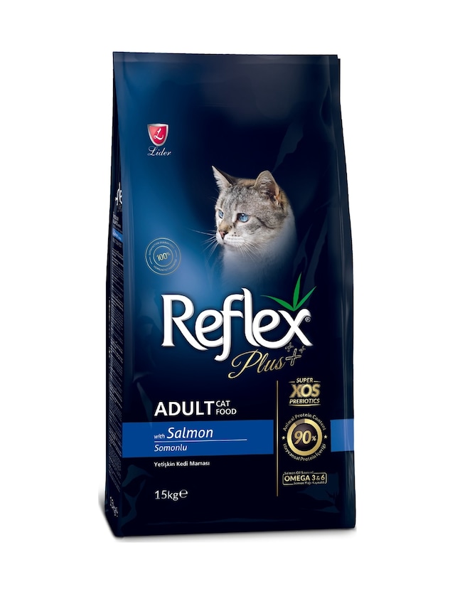 Reflex Plus Somonlu Yetişkin Kedi Maması 15 KG