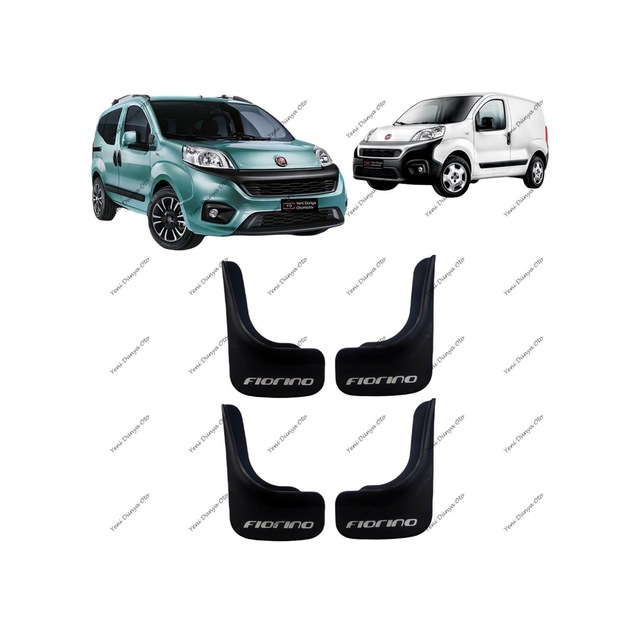 Fiat Fiorino Uyumlu 4'lü Ön Arka Paçalık Çamurluk Tozluk U1FIOX002