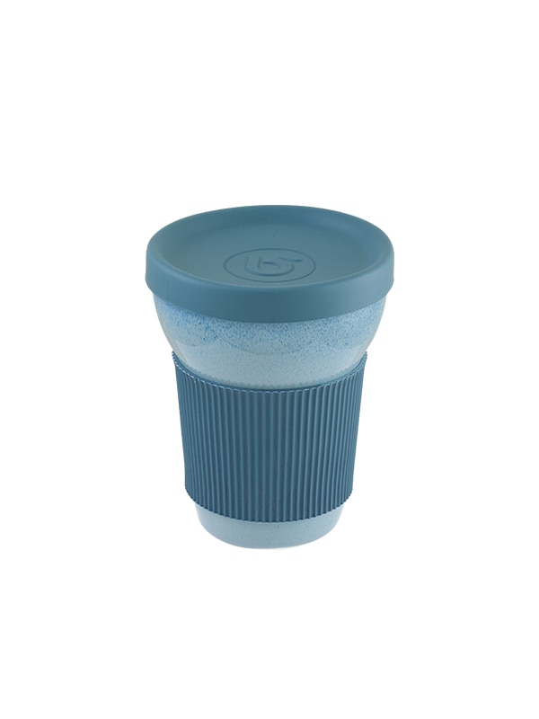 Bonna Experience Sky Softline Silikon Kapaklı Porselen 350cc Mug
