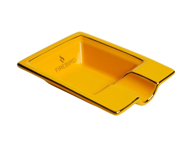 Firebird Sarı Tekli Porselen Puro Küllüğü - Trm3004