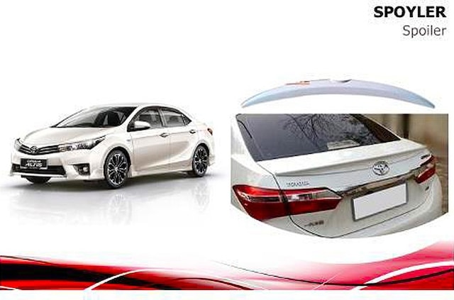 Toyota Corolla Uyumlu Wing Spoiler 2013-2018