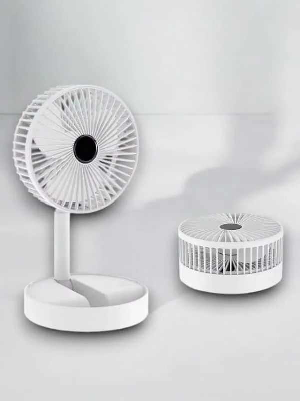 Taşınabilir Katlanabilir Vantilatör 360 Mm Yükseklik