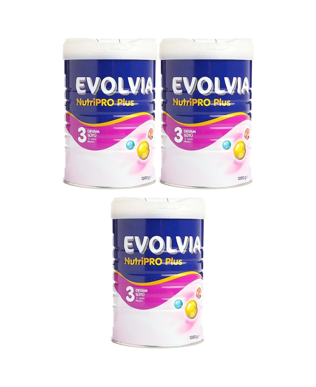 Evolvia Nutripro Plus 3 Bebek Maması 3 x 1000 G