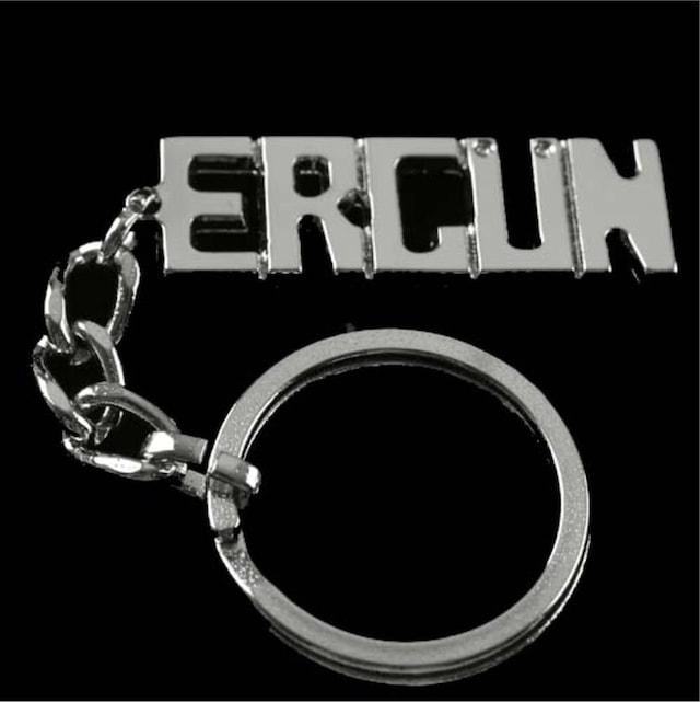 Ergün - 722 - - Spt-gld - İsimli Anahtarlık Çok Renkli