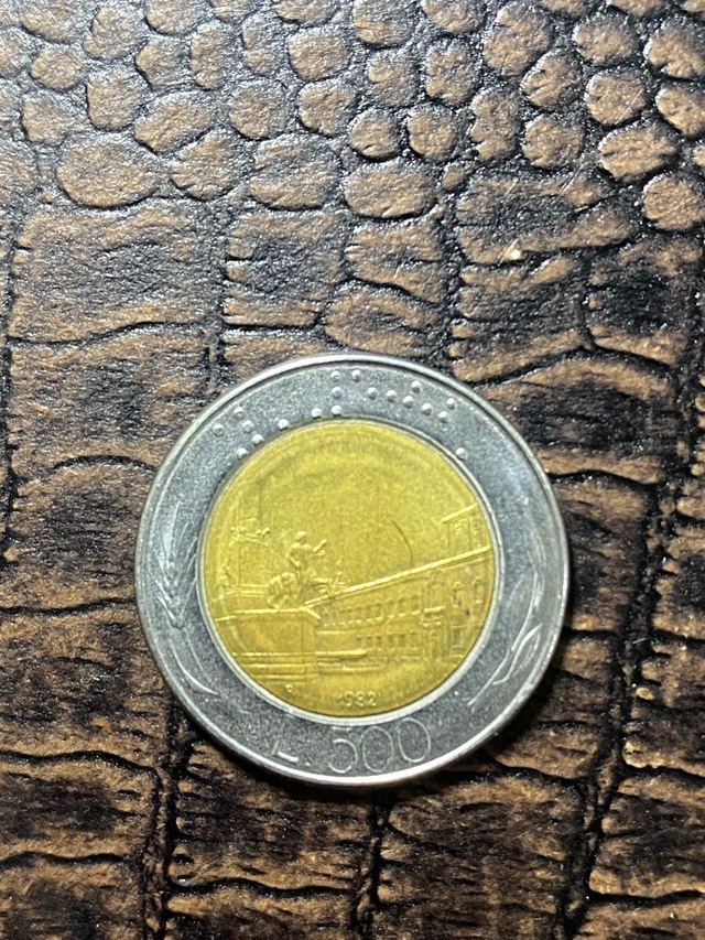 İtalya 500 Lire 1982 Republica İtaliana L500