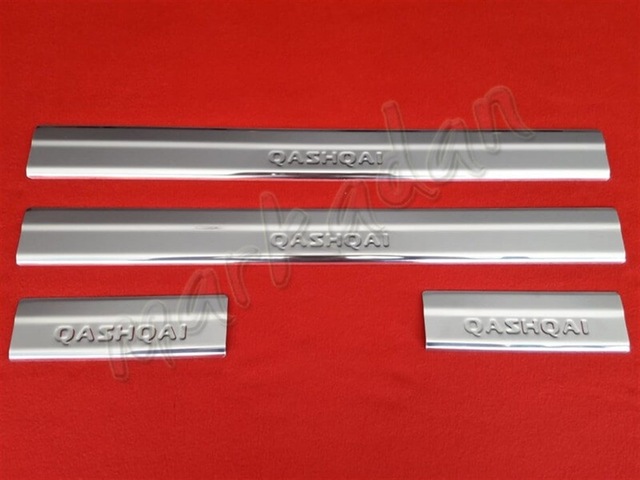 Markadan Nissan Qashqai Krom Kapı Eşiği 2007-2014 4 Parça Paslanm
