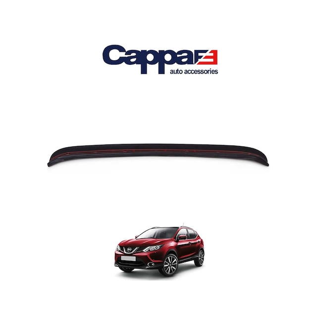 Cappafe Nissan Qashqai Arka Tampon Eşiği Koruma Mat 2014-2016 N11.1669