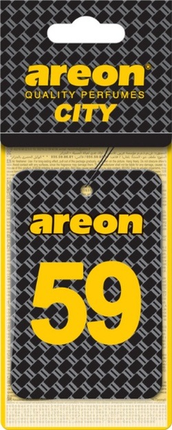Areon City Vanilla Black 59 Oto Araç Kokusu