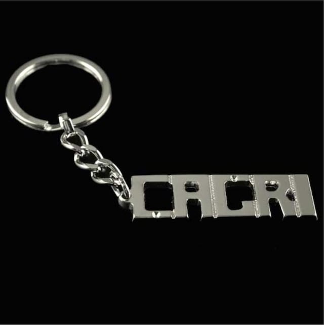 Çağrı - 92 - - Spt-gld - İsimli Anahtarlık Çok Renkli