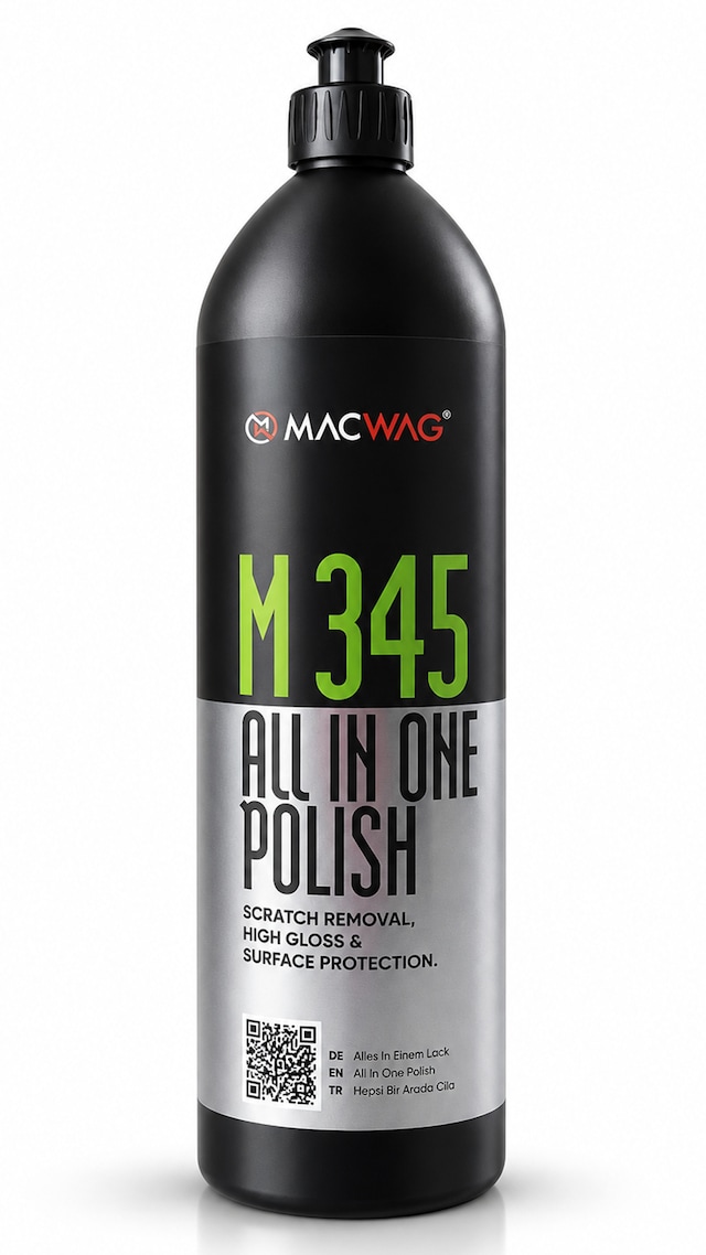 M.345 All In One Polısh Profesyonel Tek Adım Pasta Ve Uzun Süreli Koruyucu 1lt.