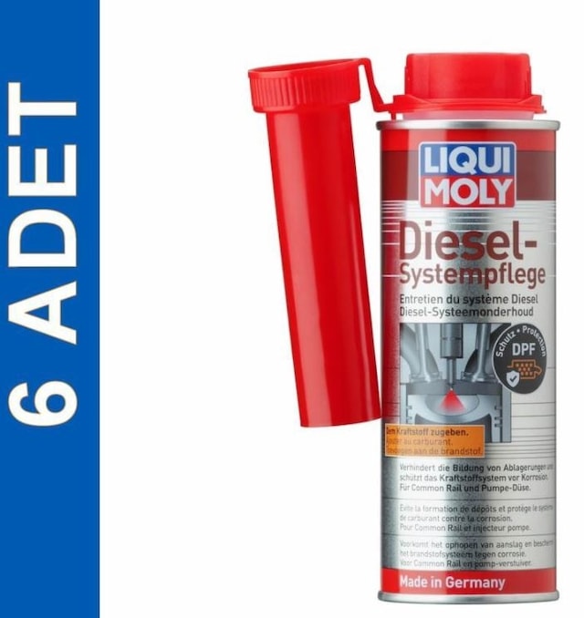 Liqui Moly Dizel Sistem Temizleyici Yakıt Katkısı 6 x 250 ML