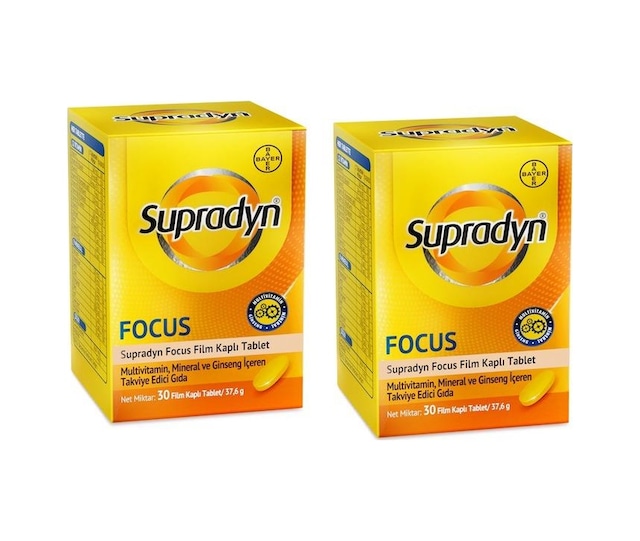 Supradyn Focus 2 x 30 Tablet
