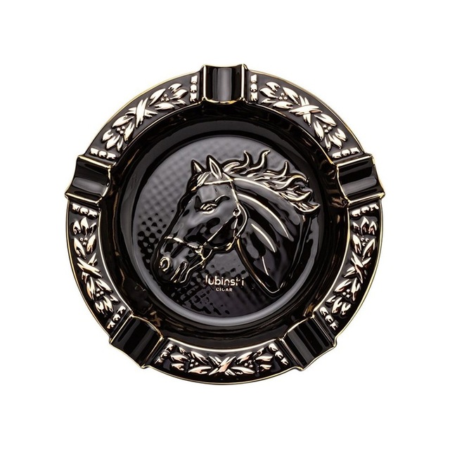 Lubinski Yeni Seri Golden Horse Oval Puro Küllüğü Siyah Lb-839