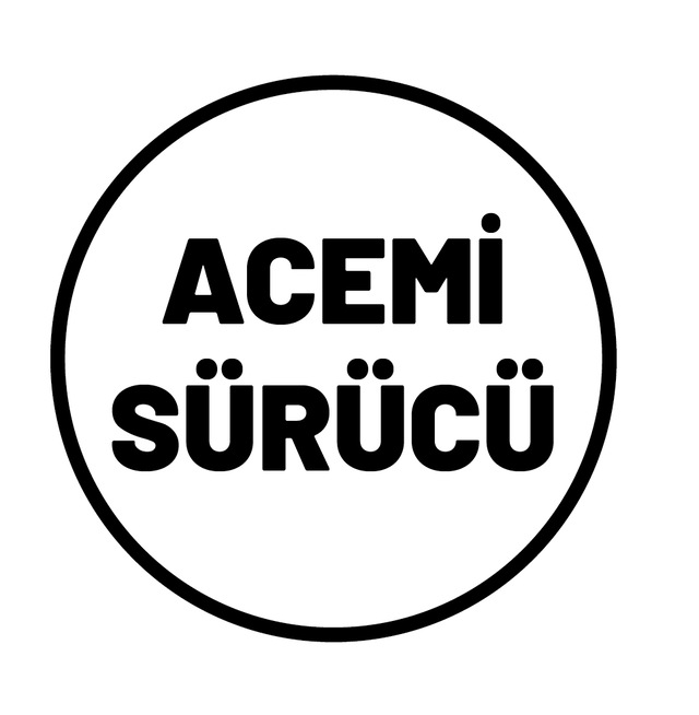Acemi Sürücü Etiketi Siyah