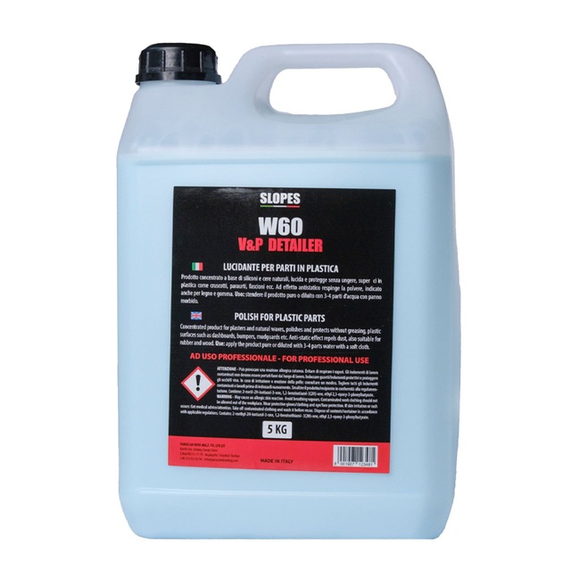 Slopes W60 V&p Detailer Plastik Parlatıcı 5lt.