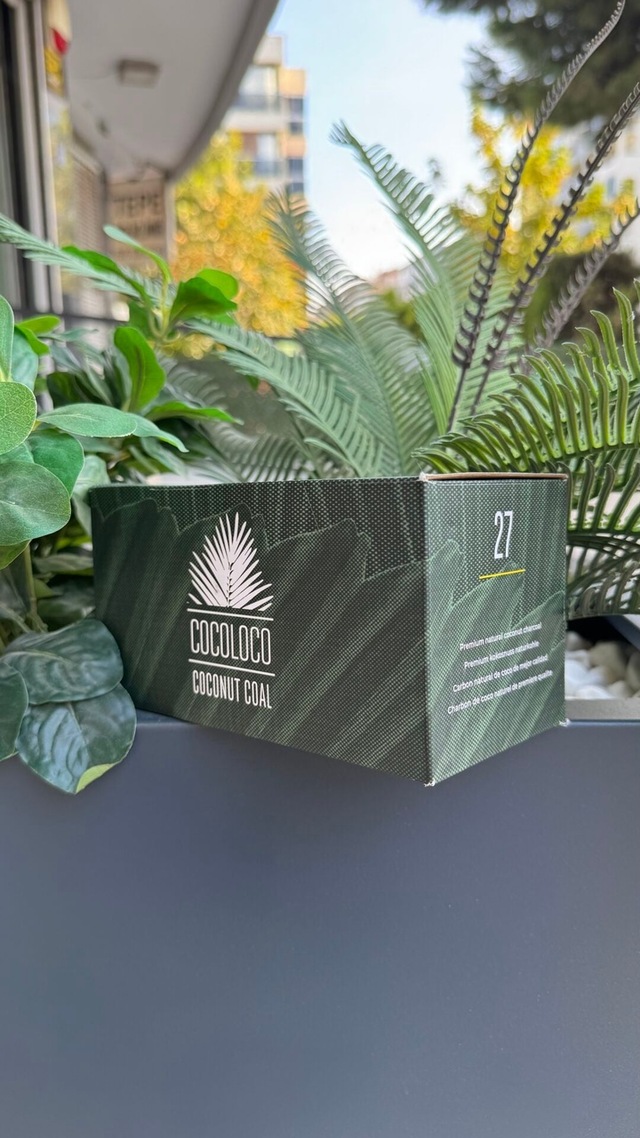 Cocoloco 27mm Nargile Kömürü 1 Kg