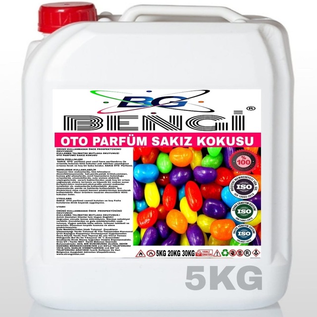 Oto Parfüm Sakız 5 Kg Bengi