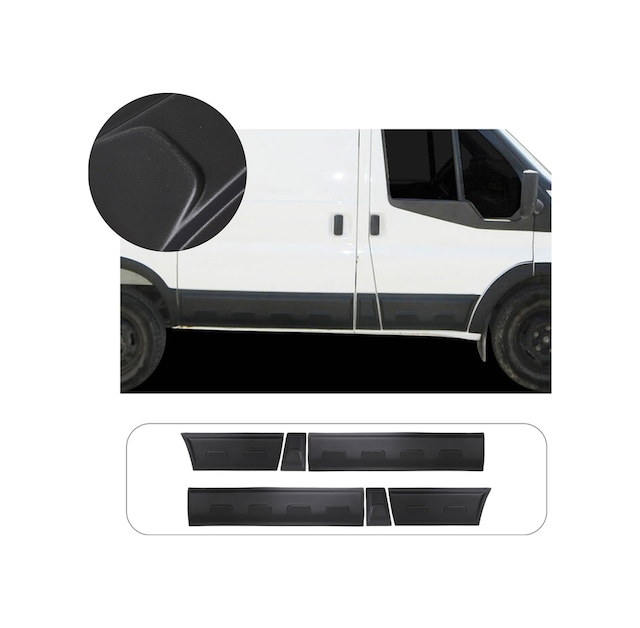 Ford Transit Uyumlu 2003-2013 Abs Kapı Dodik Seti 6 Parça Kısa Şase