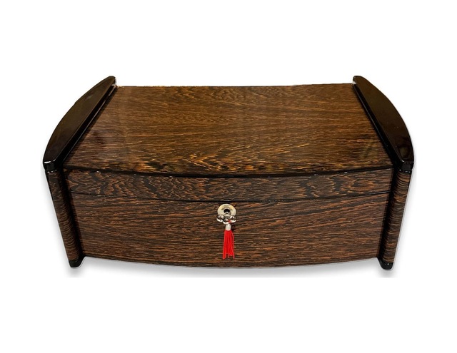 Lubinski İtaly Catamaran Humidor Puro Kutusu Ironwood 100's