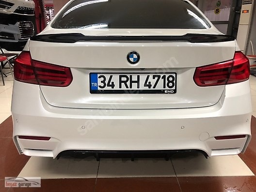 Bmw F30 Yarasa Astarlı Boyasız Spoiler - Spoyler