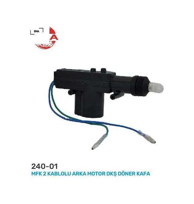 Mfk-2k Merkezi Kilit Motoru 2 Kablo Arka Tofaş Üniversal Ema