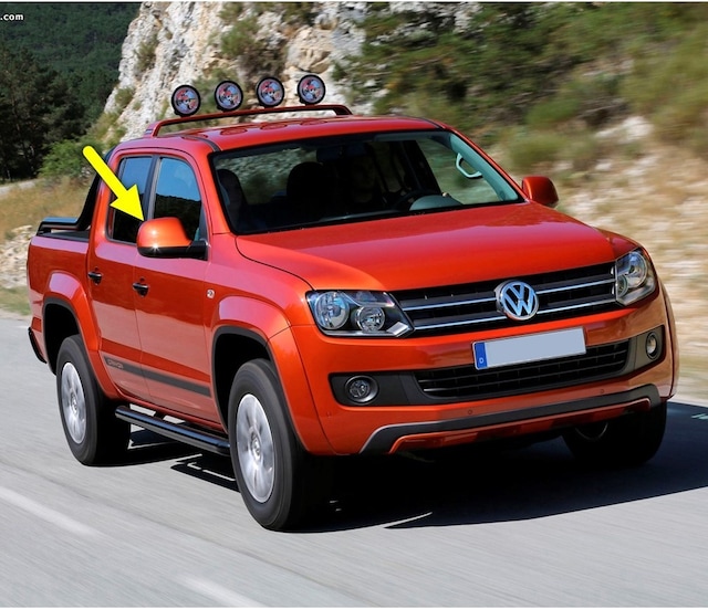 VW Amarok 2010-16 Sağ Yan Dış Dikiz Aynası Üst Kapağı 2H0857528C