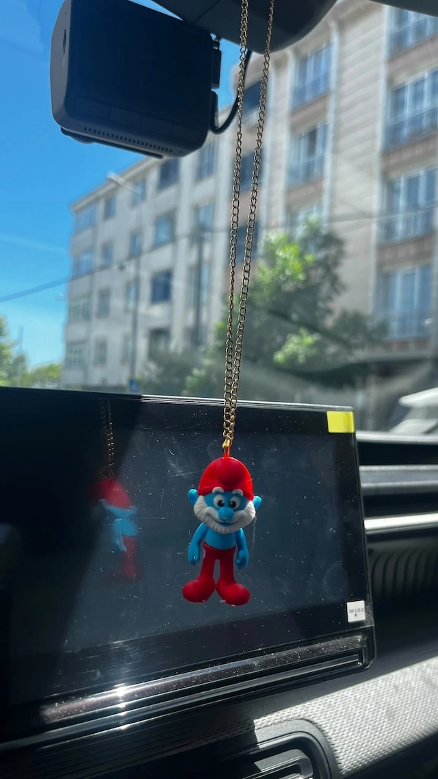 Şirin Baba Otomobil Torpido Süsü 3d