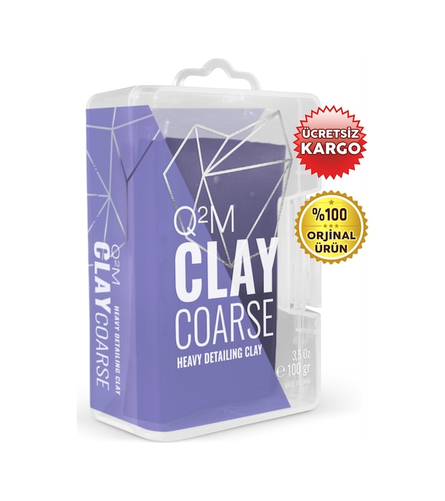 Gyeon Q2m Clay Coarse Agresif Kil 100 Gr