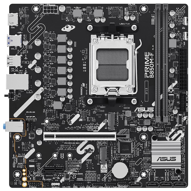 ASUS Prıme B850m-f 2xddr5 Pcıe 5.0 2xm2 Hdmı
