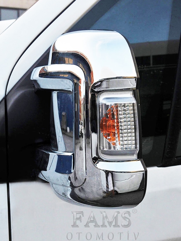 Fiat Ducato Abs Krom Kaplama Ayna Kapağı 2 Prç. 2006 Üzeri
