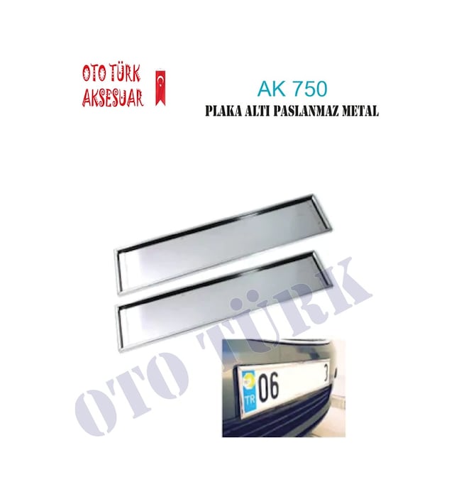Plaka Altı Paslanmaz Üniversal Takım 2 Adet 449371529