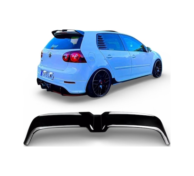 Volkswagen Golf 5 Oettinger Pianoblack Spoiler Gti Uyumlu İthal Abs Plastik Parlak Siyah 2003-2008
