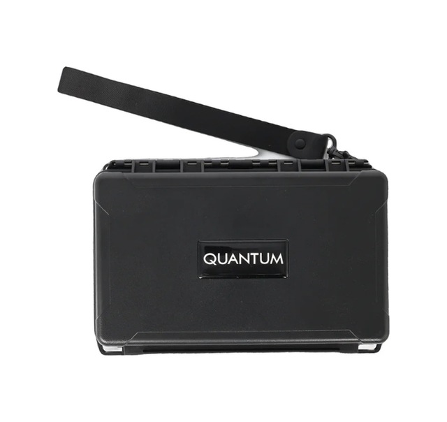 Quantum Seyahat Tipi 5 Taşıma Kordonlu Siyah Humidor Puro Kutusu - Trz3018