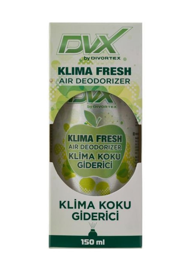 Divortex Klima Fresh - Klima Bombası Yeşil Elma 150 ML
