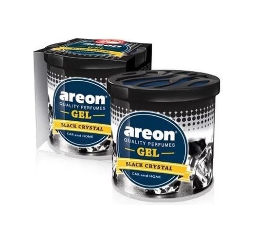 Areon Gel Can Black Crystal Bardaklık Oto Araç Kokusu
