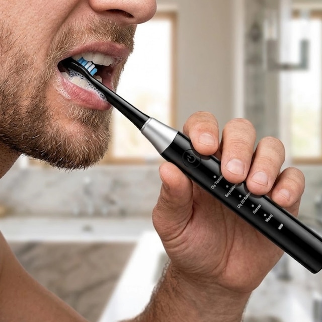 5 Modlu Şarjlı Diş Fırçası Ipx7 Su Geçirmez, 500 Mah Batarya Ve 4 Yedek Başlık 92969290