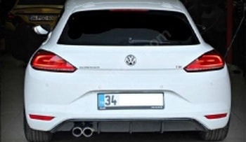 Volkswagen Yeni Scırocco Sol Çıkış Difizör Boyasız