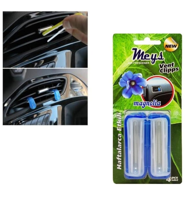 Meys Magnolia Kokulu Oto Araba Kalorifer Petek Kokusu Clips